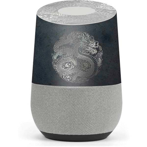Chinese Black Dragon Google Home Skin